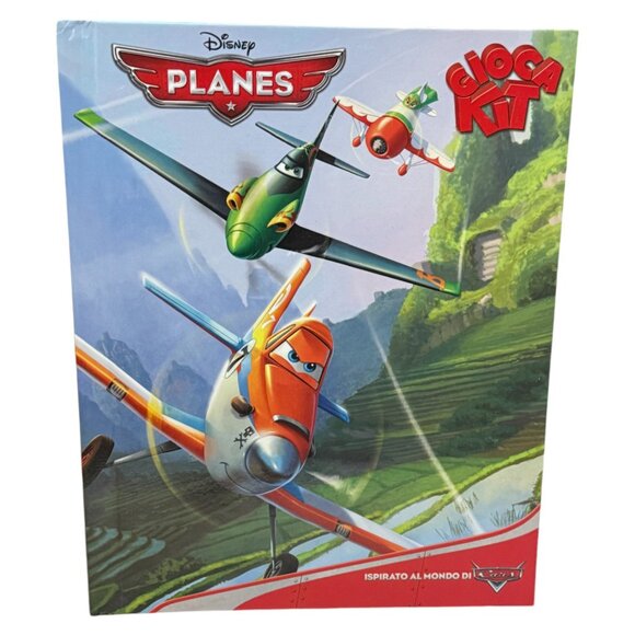 Disney Planes Book and Character Figure Box Set New Italian - Picture 1 of 8